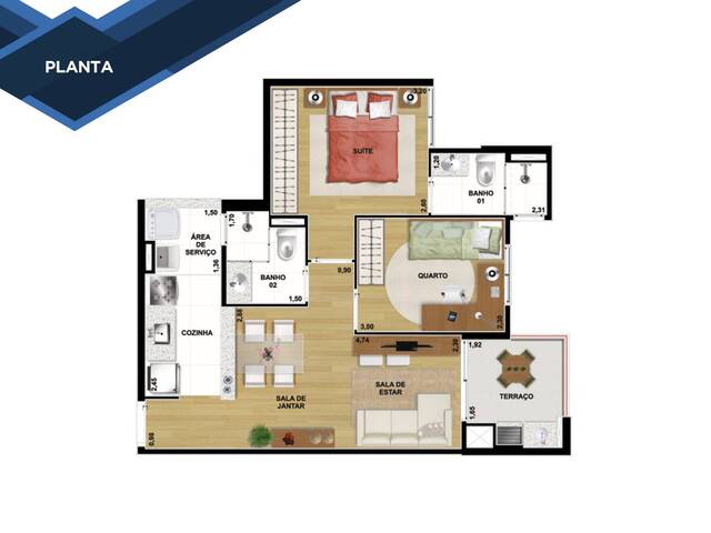 #41 - Apartamento para Venda em Santo André - SP - 2