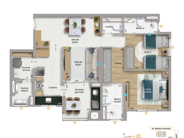 #131 - Apartamento para Venda em São Bernardo do Campo - SP - 2